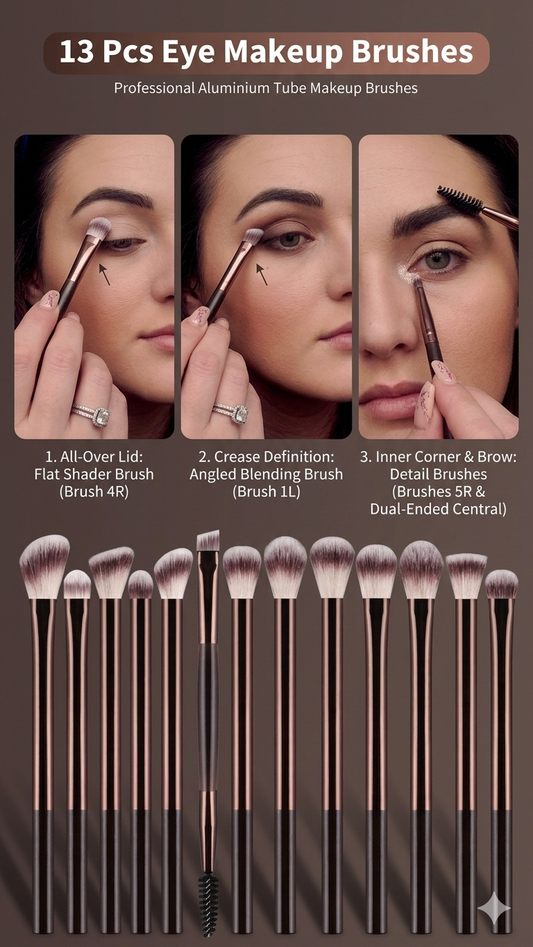 Makeup brush set