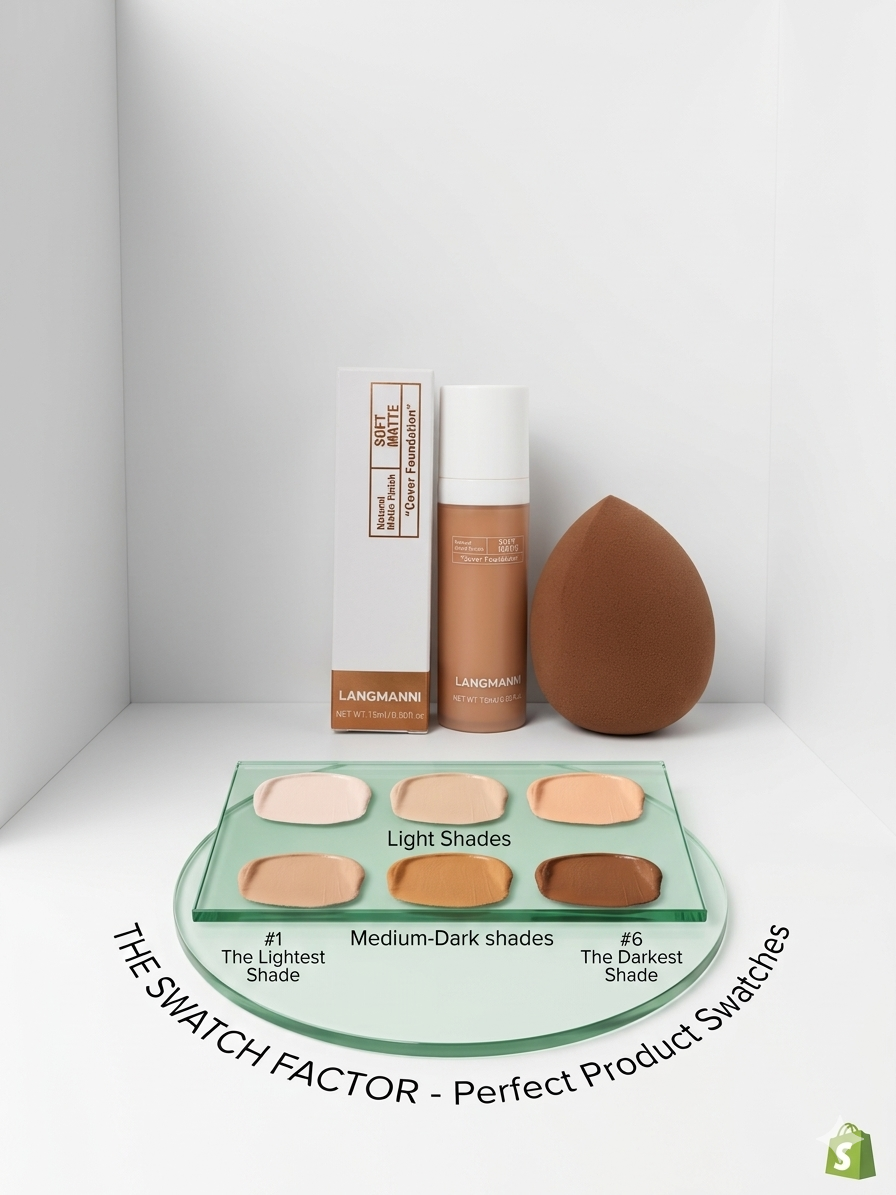 Langmanni Soft Matte Cover Foundation